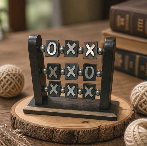 Noughts crosses game - &, vintage