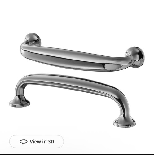 Ikea eneryda chrome handles - handles,