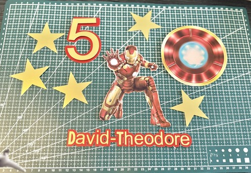 Iron man marvel birthday - man,