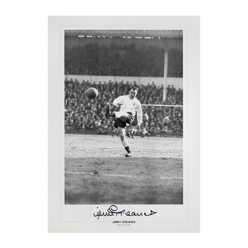 Jimmy greaves signed tottenham - greaves,