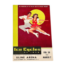 Ice Capades of 1948 Third Annual Tour Theater Flyer Poster Ad WA DC USA
