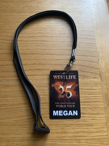 Westlife anniversary tour pvc - westlife,