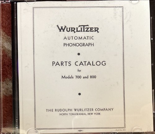Wurlitzer model 700 800 - wurlitzer,