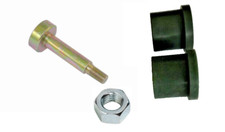 MORRIS MINOR  REAR SPRING FRONT LOCATING PIN  & POLYURETHANE BUSH X 2