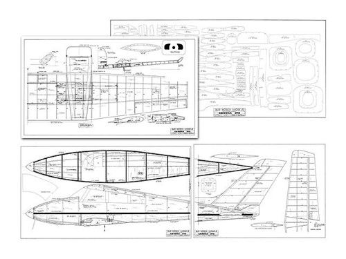 Cessna 310 120 wingspan - 120",