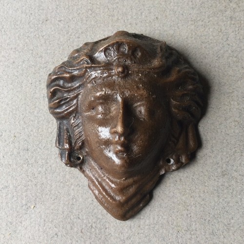 Vintage finial carved - carved, plaster