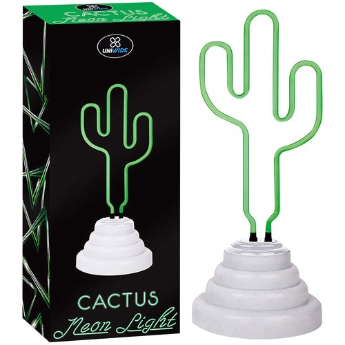 22cm neon cactus light lamp - cactus,