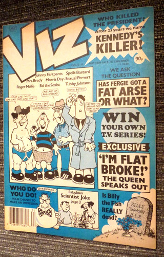 Viz comic issue - viz, nice