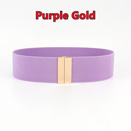 Ladies wide stretch belt - stretch, dress