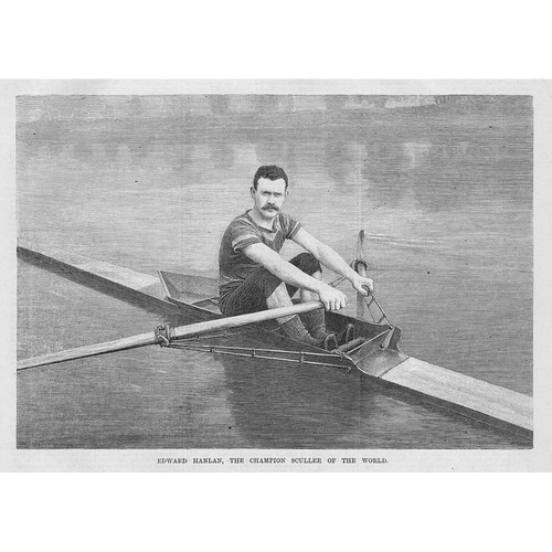 Rowing edward hanlan the - rowing,
