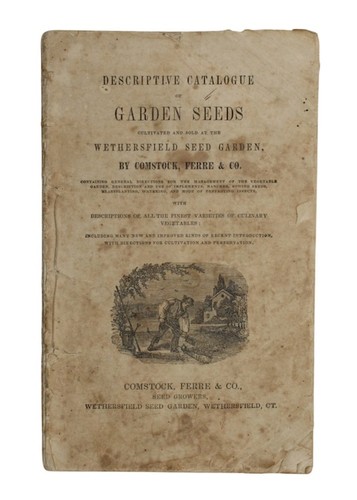 1852 american garden seed - 1852,