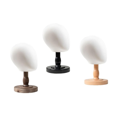 Wooden hat display stand - wooden,