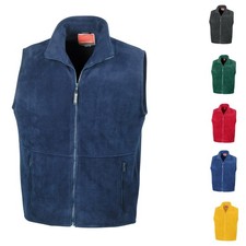 Fleece Gilet Body Warmer Mens