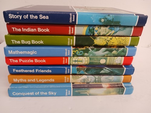 Vtg childcraft annuals - 8,