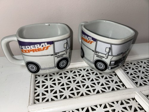Vintage fedex coffee - vintage, cup