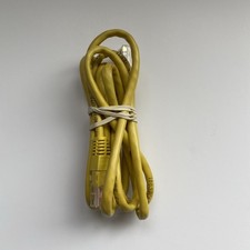 Ethernet LAN Cable Internet Cat5e Network RJ45 Patch 1m - Yellow