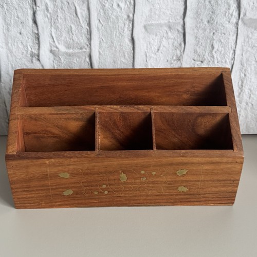 Vintage wooden letter rack - vintage,