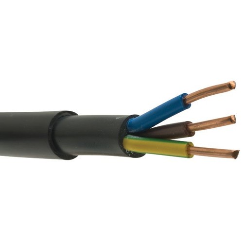Black 5mm core 500v - 2.5mm,