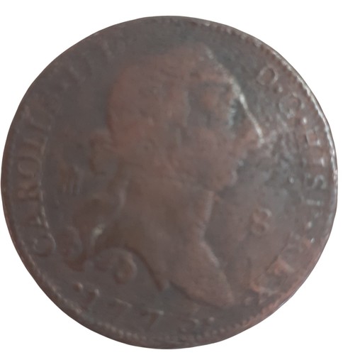 1773 spanish copper - 1773,
