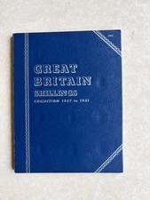 Whitman 1937 to 1951  Shillings  Folder with 10  Coins