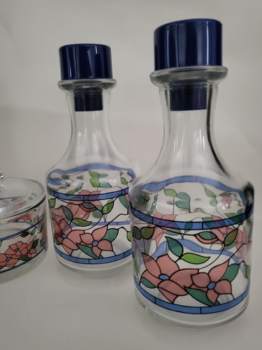 Retro vintage oil - , vinegar
