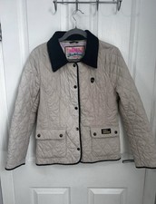 Paul’s boutique cream y2k quilted jacket size large
