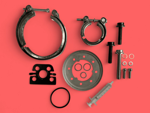 Turbocharger gasket kit - gasket,