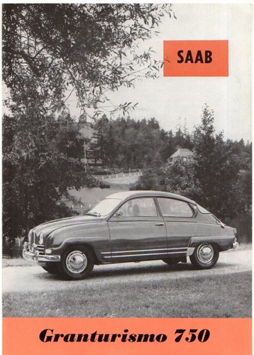Saab granturismo 750 - saab, 96