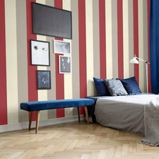 3 COLOUR STRIPED TEXTURED