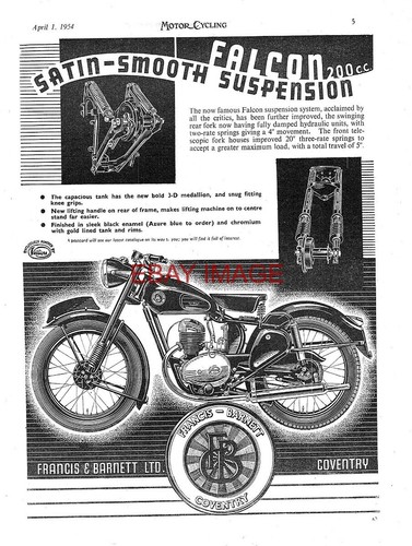 Original 1954 advert for - original,