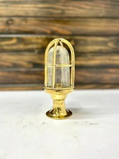 Vintage Brass Bulkhead Lamp