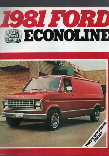 1981 ford econoline vans - ford,