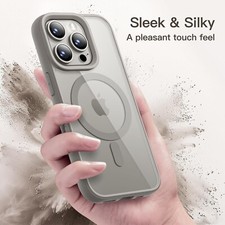 Case For iphone 16E 15 12 13 15Pro Max 11 16 17Pro Max Mag Safe Clear Shockproof