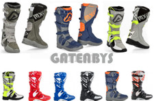 Acerbis Motocross Enduro Boots 8 9 10 11 Orange Black Yellow Red Blue MX KTM SX