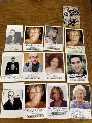 Soap opera autographs - ,