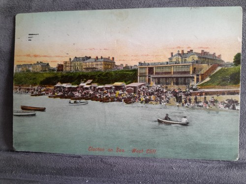 Clacton sea west - west, cliff