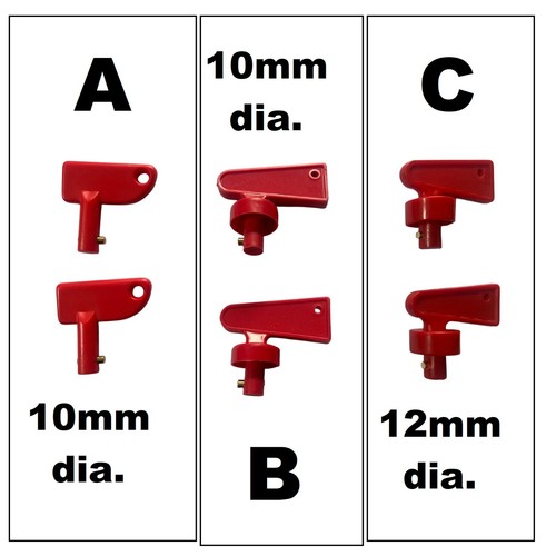 Spare keys for battery - spare,