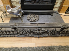 Vintage Cast Iron Fireplace