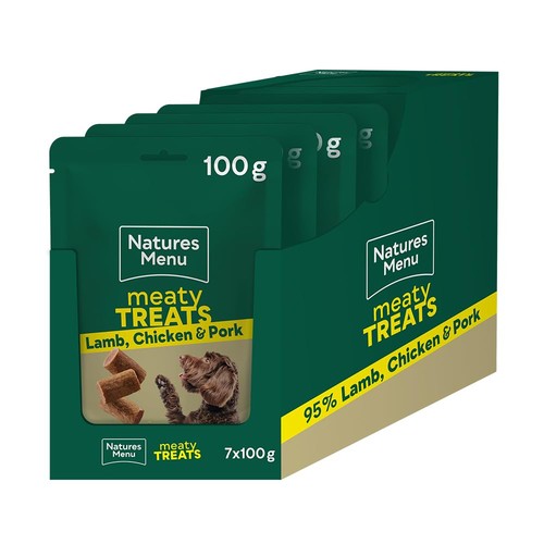 Natures menu meaty treats - natures,