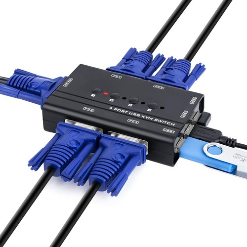 Tcnewcl vga kvm switch with - tcnewcl,