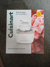 Cuisinart Solo Scoop Ice Cream Maker. BNIB. IDEAL XMAS Gift