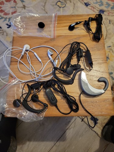 Joblot earphones and push - earphones,