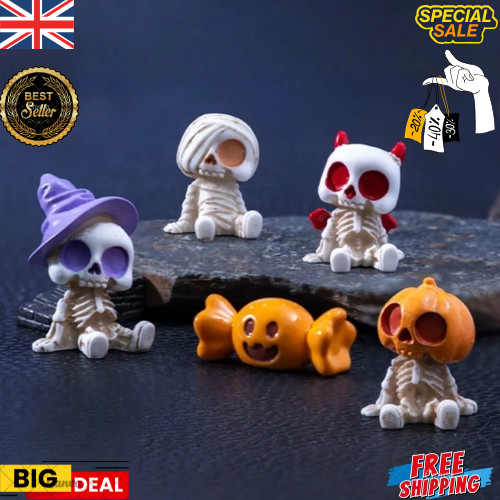 4pcs halloween mini - halloween, figurines