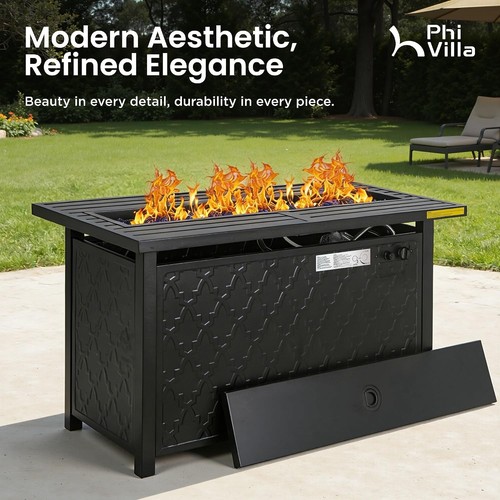 Phi villa gas fire pit - villa,