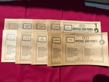 Universal Band Primer. Hawkes & Son. 1912. Selected parts (HC1975)