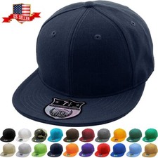 Premium Solid Fitted Cap