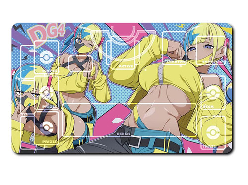 Canari pokemon playmat tcg - playmat,