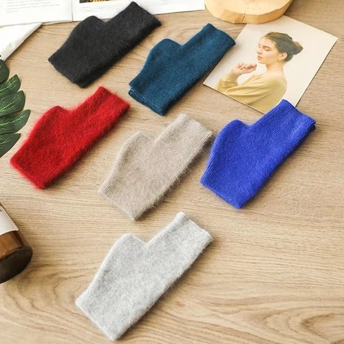 Warm cashmere gloves - warm,