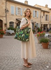Indian woman tote - indian, bag