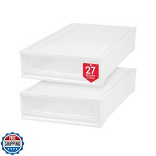 IRIS USA 27 Qt. Plastic Under